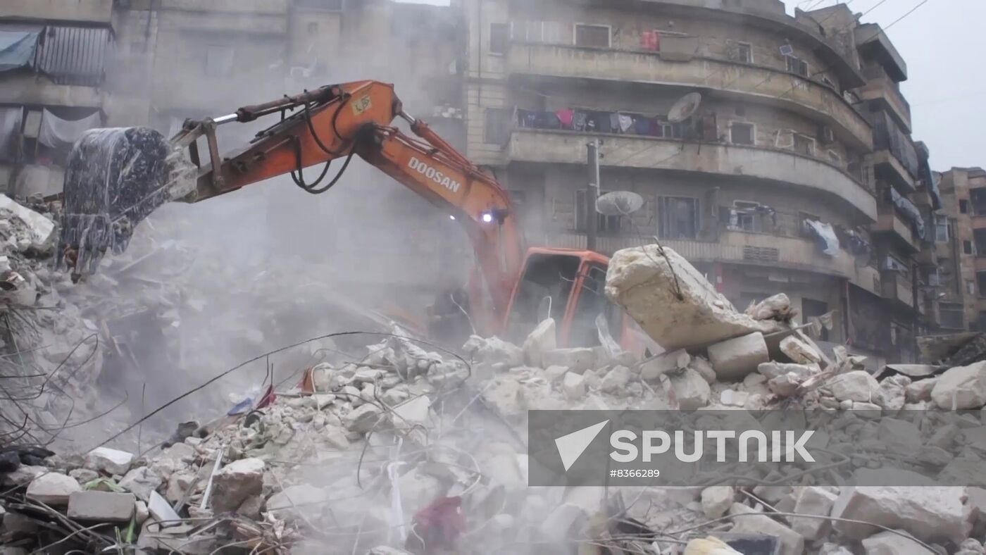 Syria Russia Earthquake