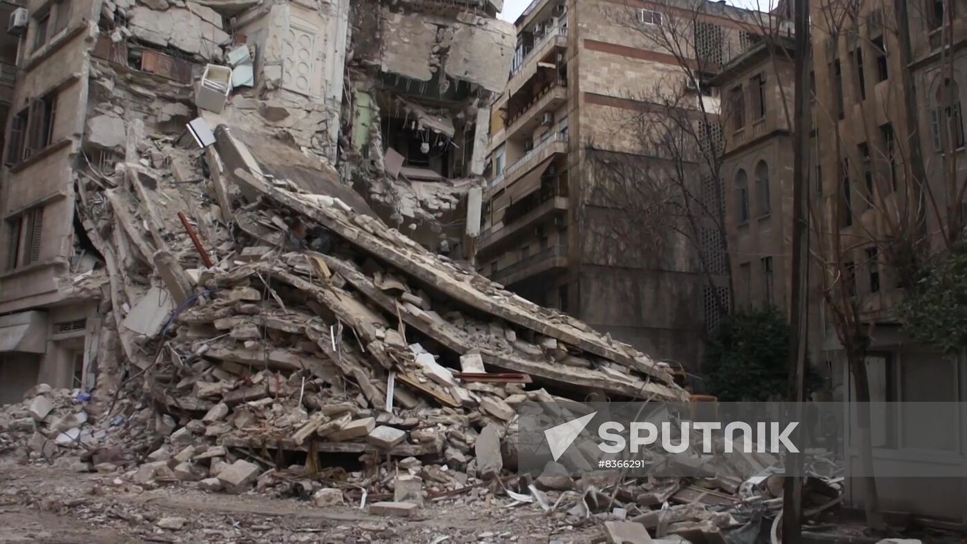Syria Russia Earthquake