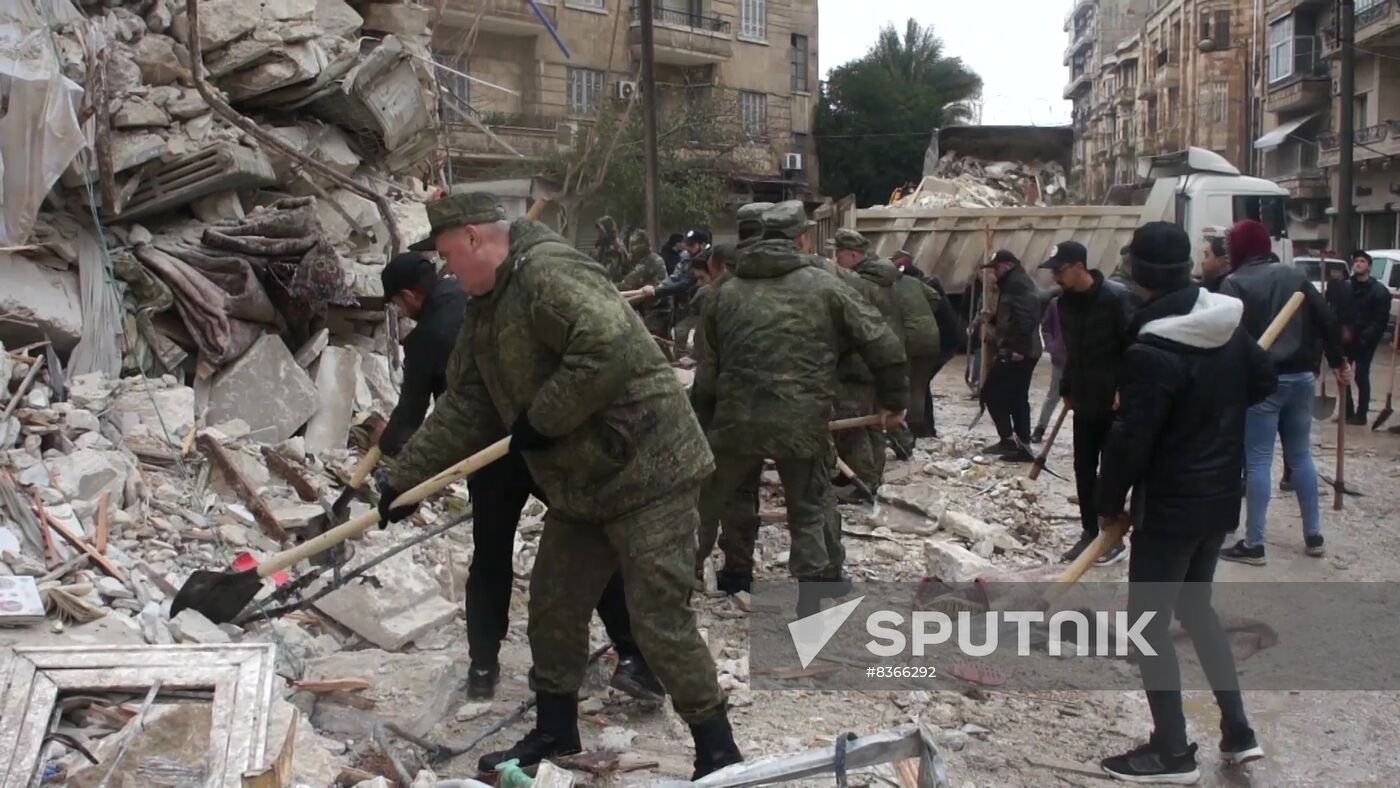 Syria Russia Earthquake