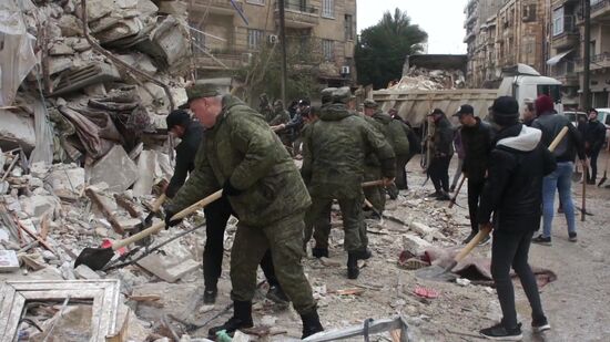 Syria Russia Earthquake