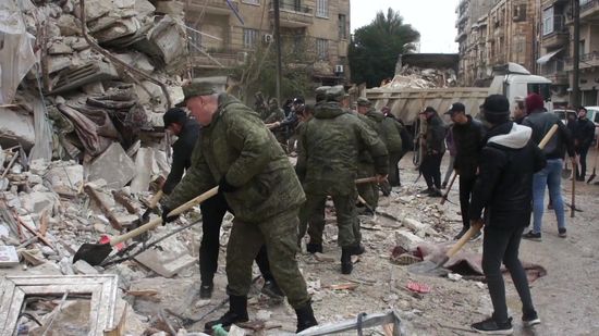 Syria Russia Earthquake