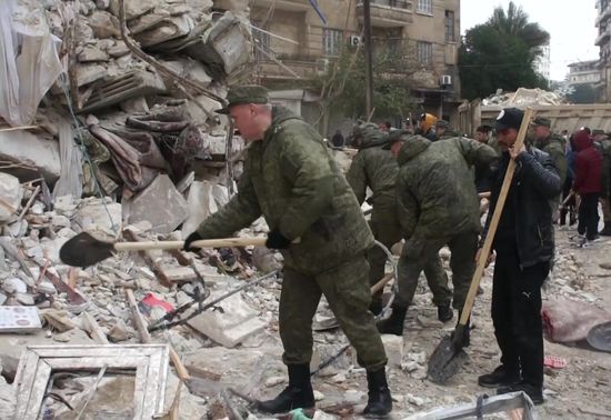Syria Russia Earthquake