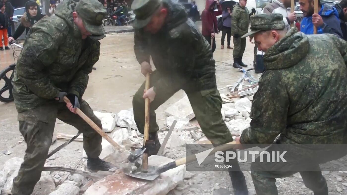 Syria Russia Earthquake