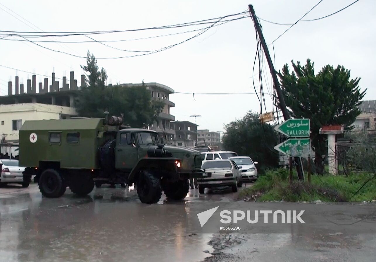 Syria Russia Earthquake
