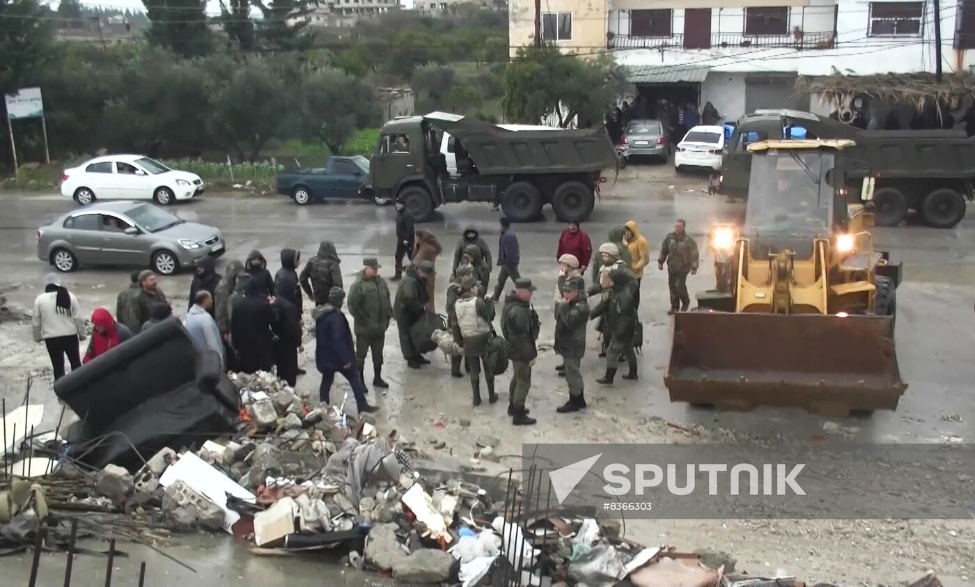 Syria Russia Earthquake