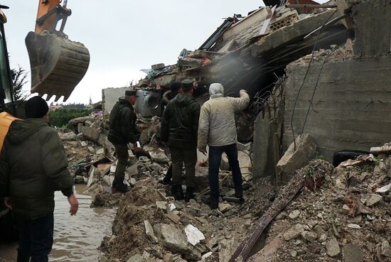 Syria Russia Earthquake