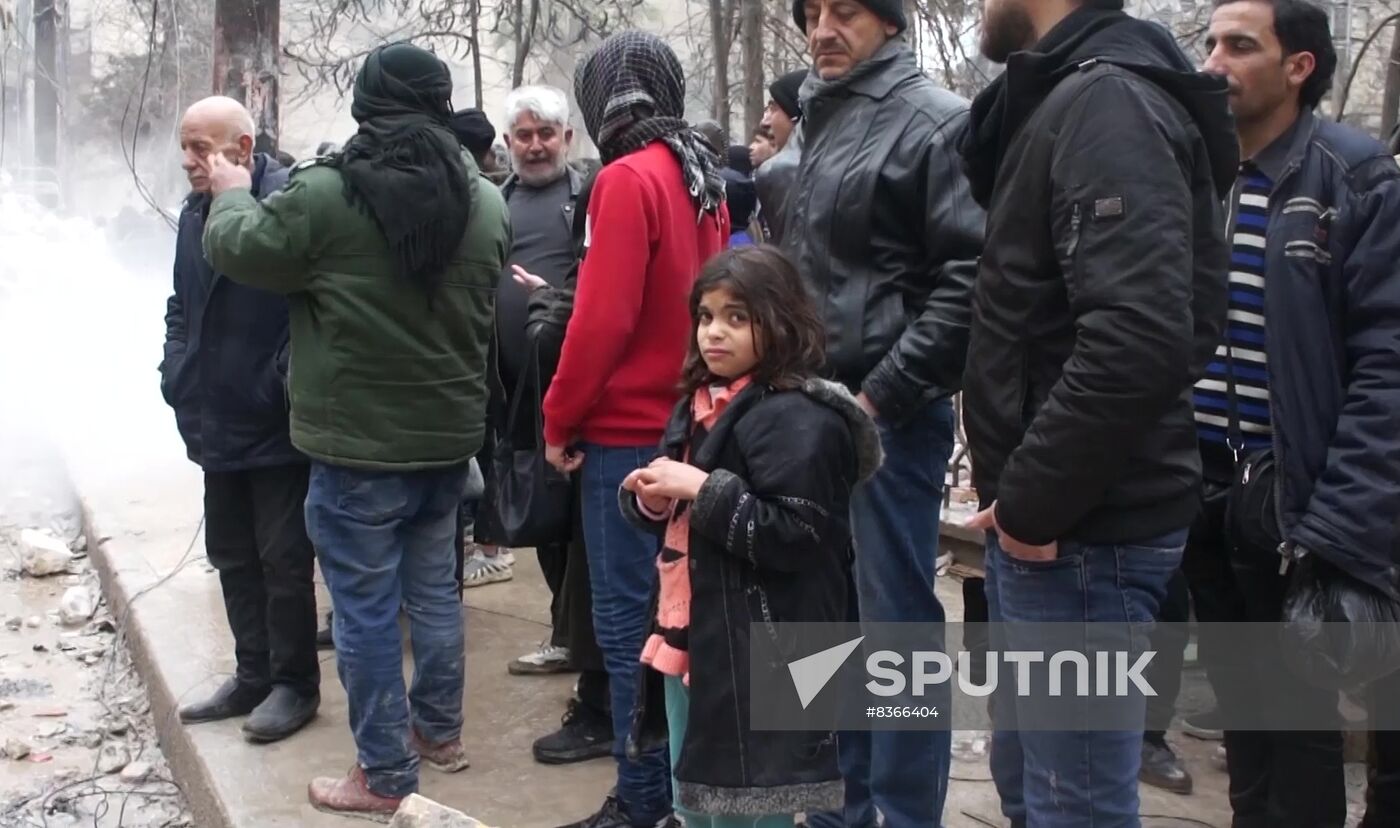 Syria Russia Earthquake