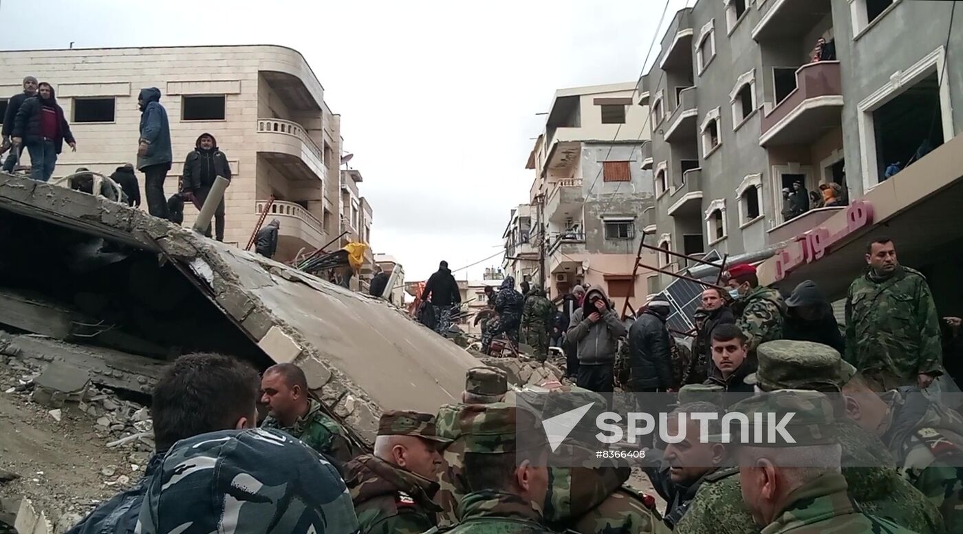 Syria Russia Earthquake