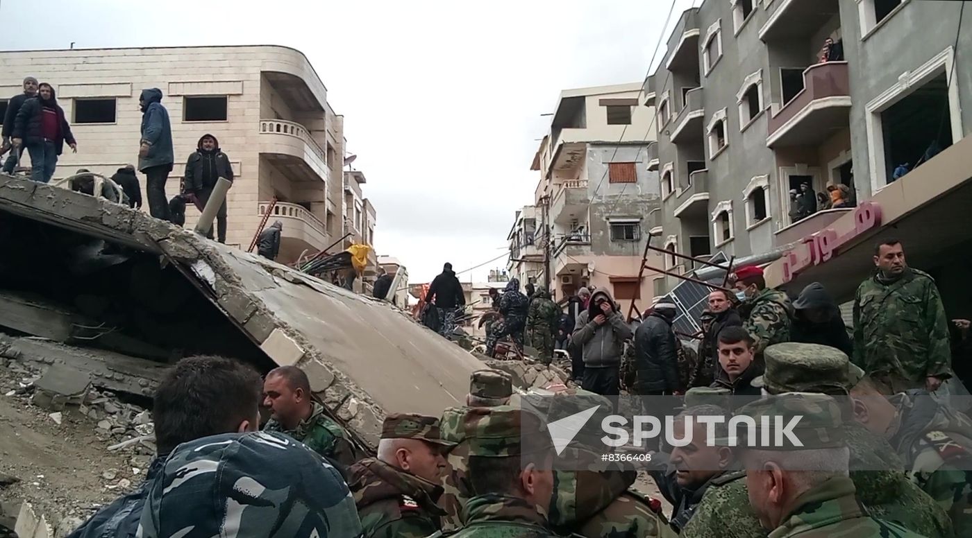 Syria Russia Earthquake