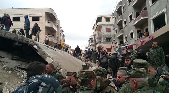 Syria Russia Earthquake