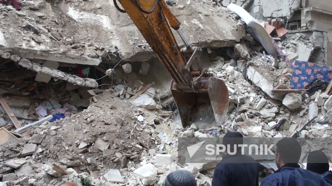 Syria Russia Earthquake