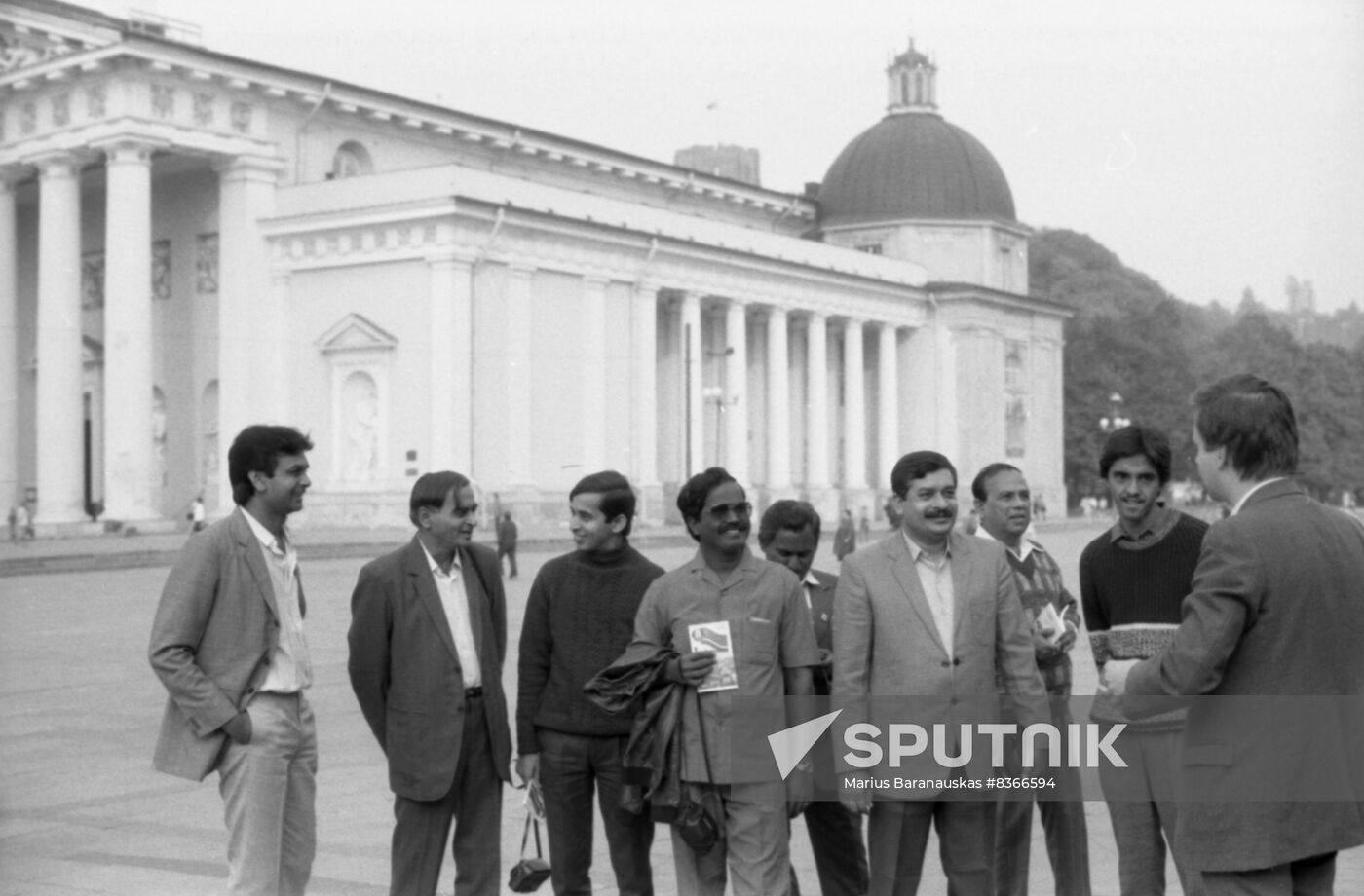 Indian distributors of Soviet Land magazine in Lithuania