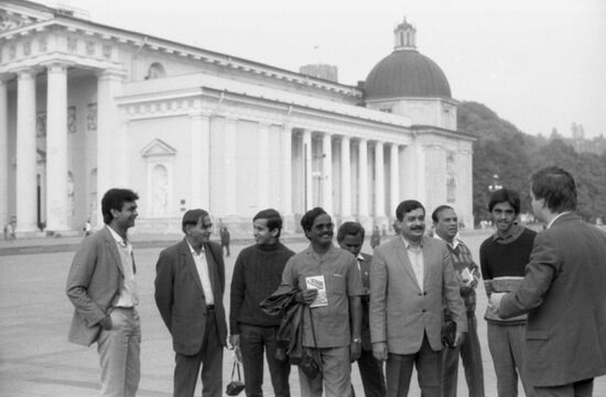 Indian distributors of Soviet Land magazine in Lithuania