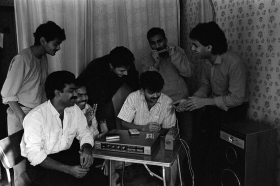 Indian students studying at Kharkov Polytechnic Institute