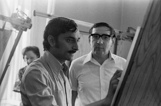 Indian engineer studying at Kharkov Polytechnic Institute
