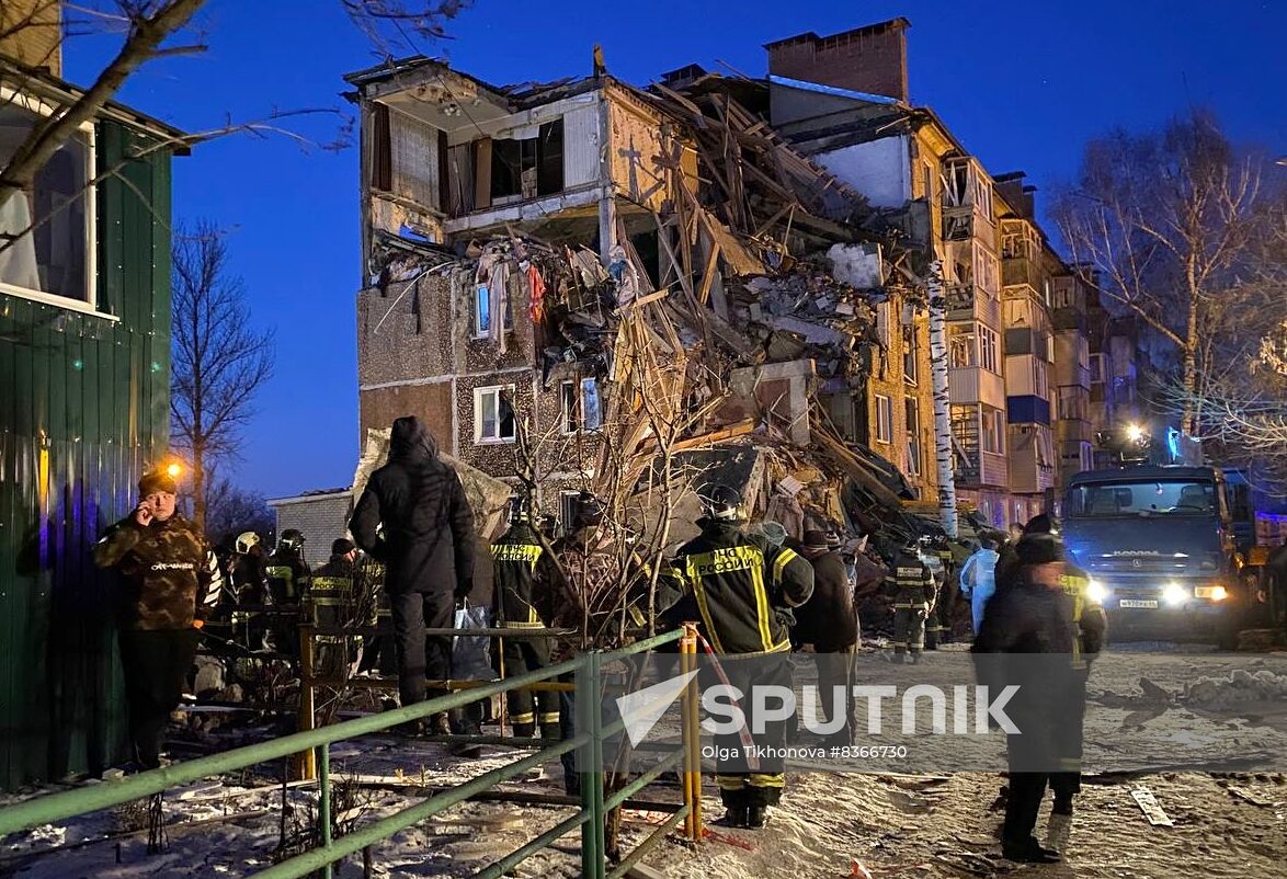 Russia Gas Explosion