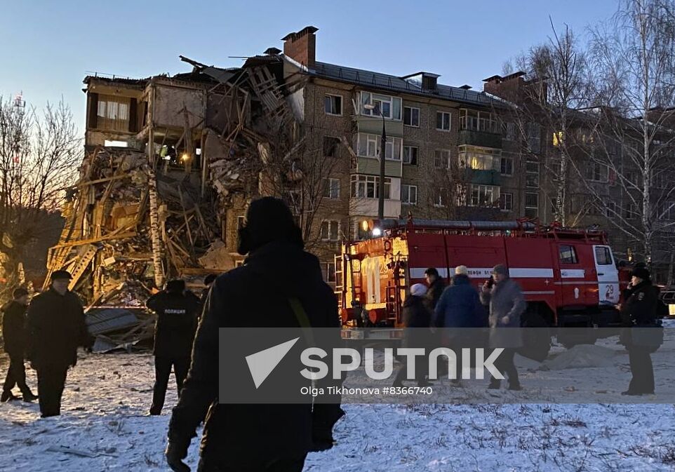 Russia Gas Explosion