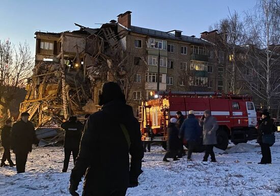 Russia Gas Explosion