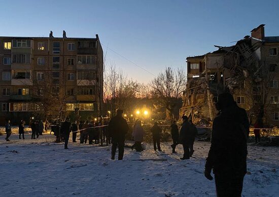 Russia Gas Explosion