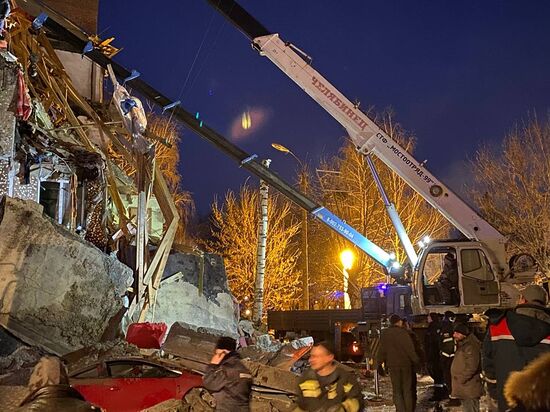 Russia Gas Explosion