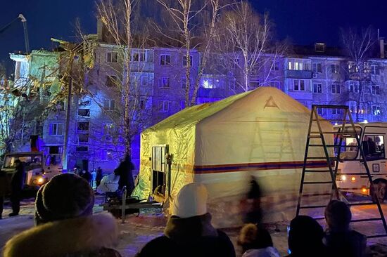 Russia Gas Explosion