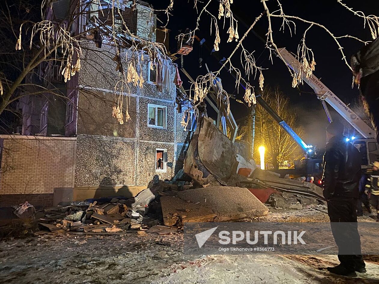 Russia Gas Explosion