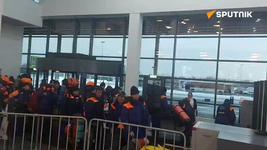 Russian rescuers preparing to fly to Turkey and Syria after the quake