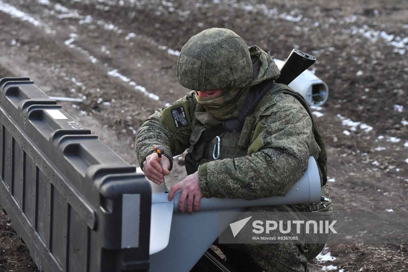 Russia Ukraine Military Operation UAV