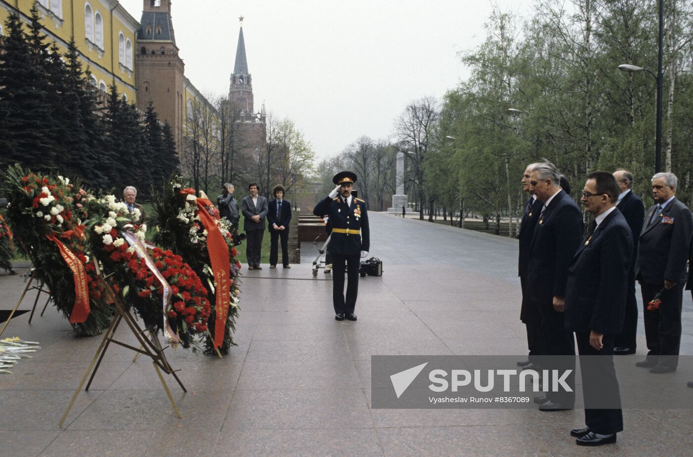 Delegation of Polish People's Republic visits USSR