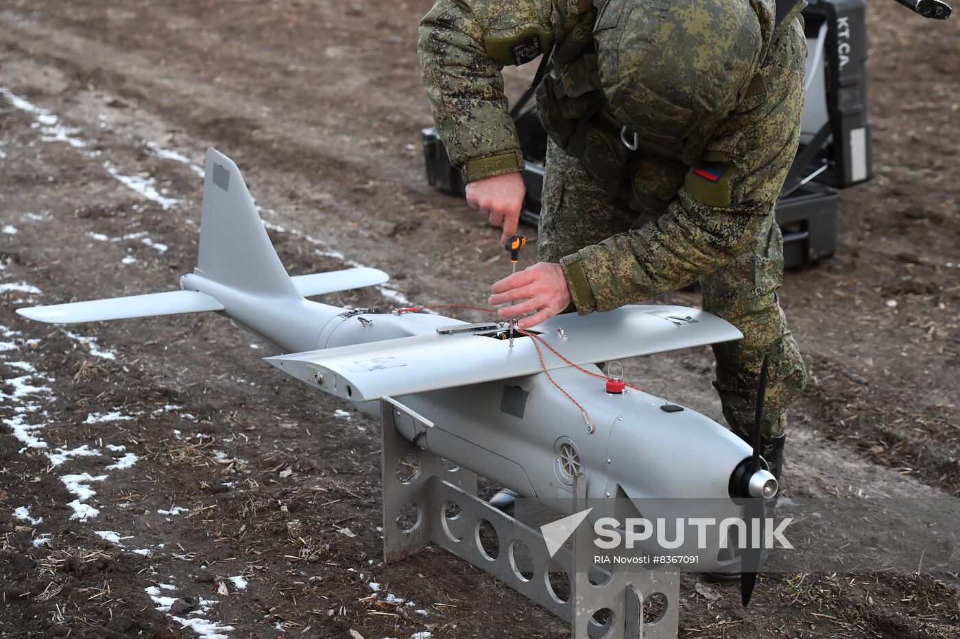 Russia Ukraine Military Operation UAV
