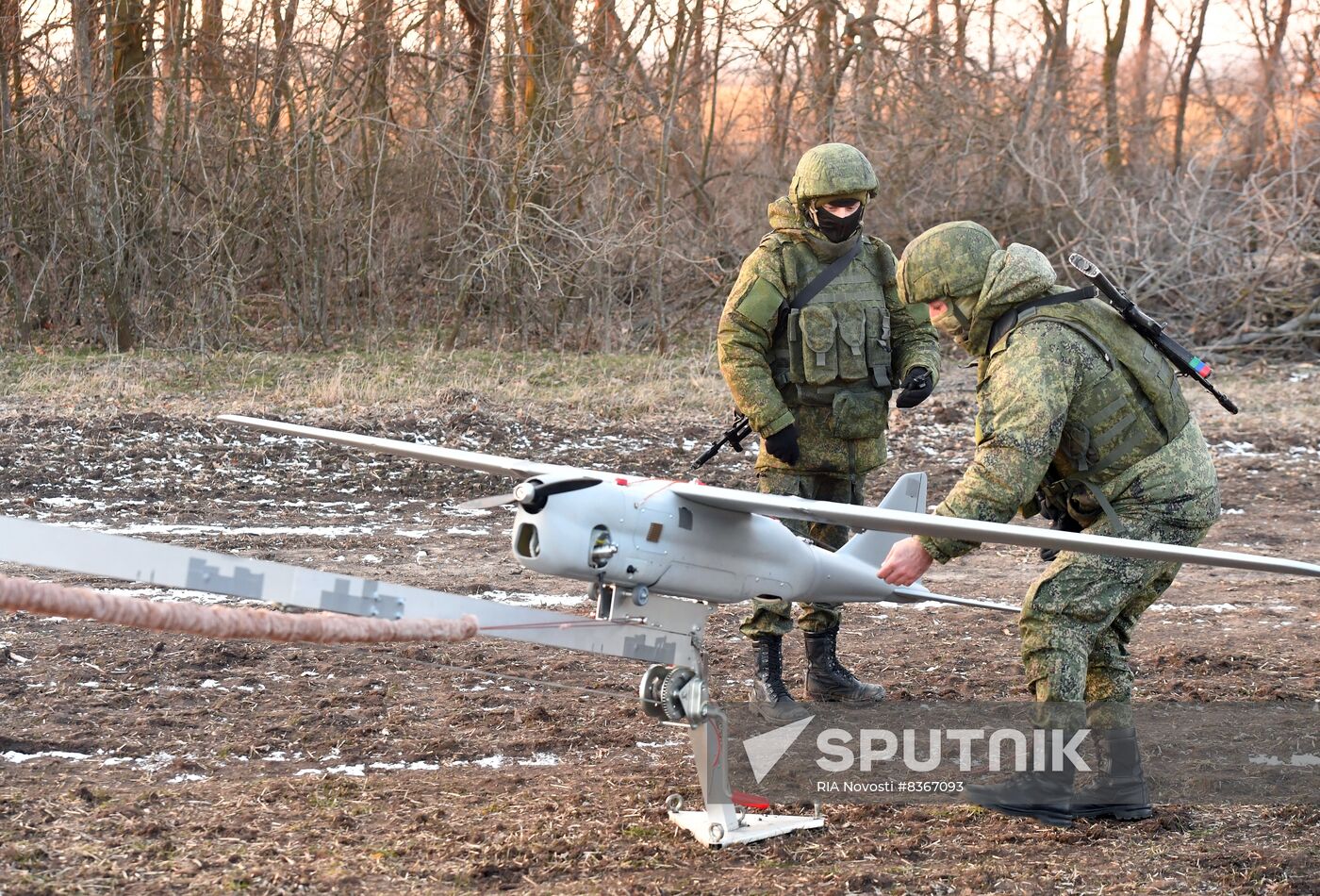 Russia Ukraine Military Operation UAV