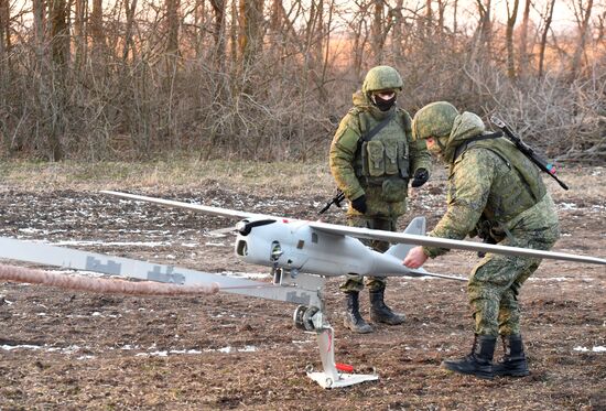 Russia Ukraine Military Operation UAV