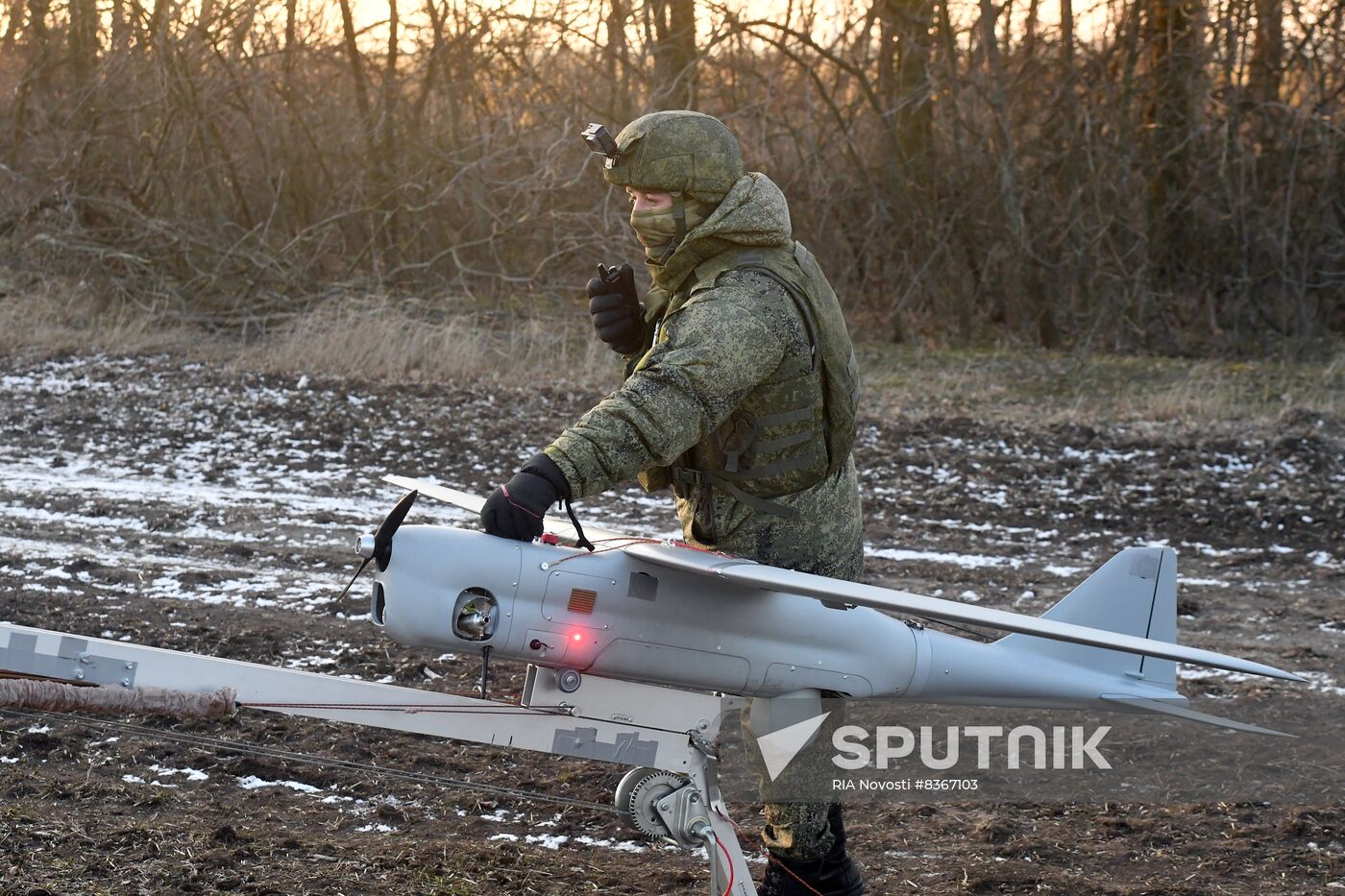 Russia Ukraine Military Operation UAV
