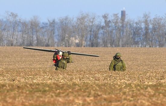 Russia Ukraine Military Operation UAV