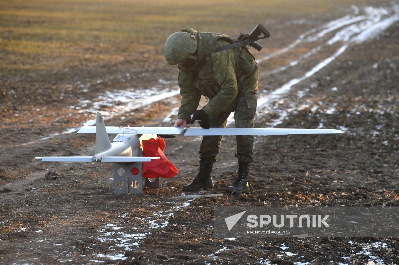 Russia Ukraine Military Operation UAV