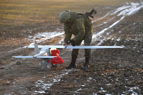 Russia Ukraine Military Operation UAV