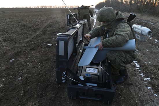 Russia Ukraine Military Operation UAV