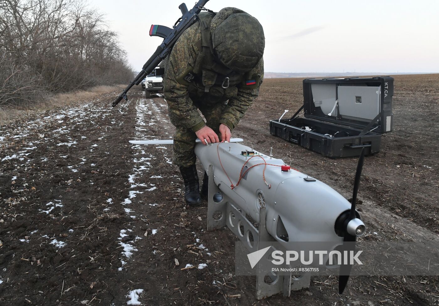 Russia Ukraine Military Operation UAV