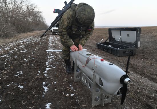 Russia Ukraine Military Operation UAV