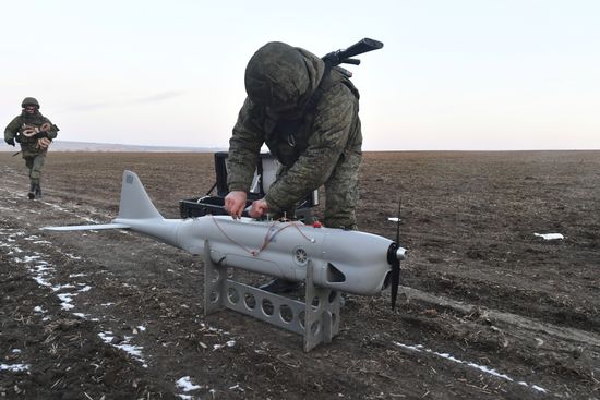 Russia Ukraine Military Operation UAV