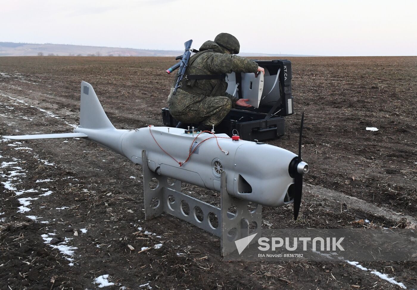 Russia Ukraine Military Operation UAV