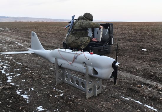 Russia Ukraine Military Operation UAV