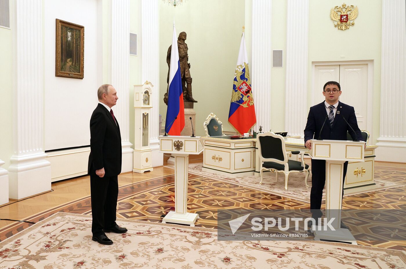Russia Putin Young Scientists Prizes