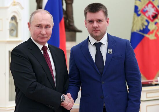 Russia Putin Young Scientists Prizes