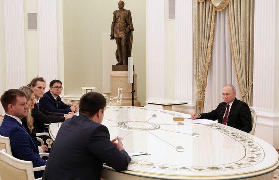 Russia Putin Young Scientists Prizes