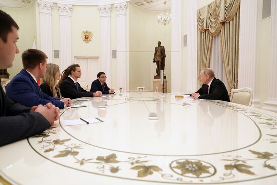 Russia Putin Young Scientists Prizes
