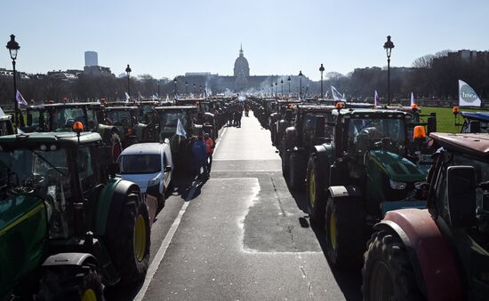 France Farmers Protest