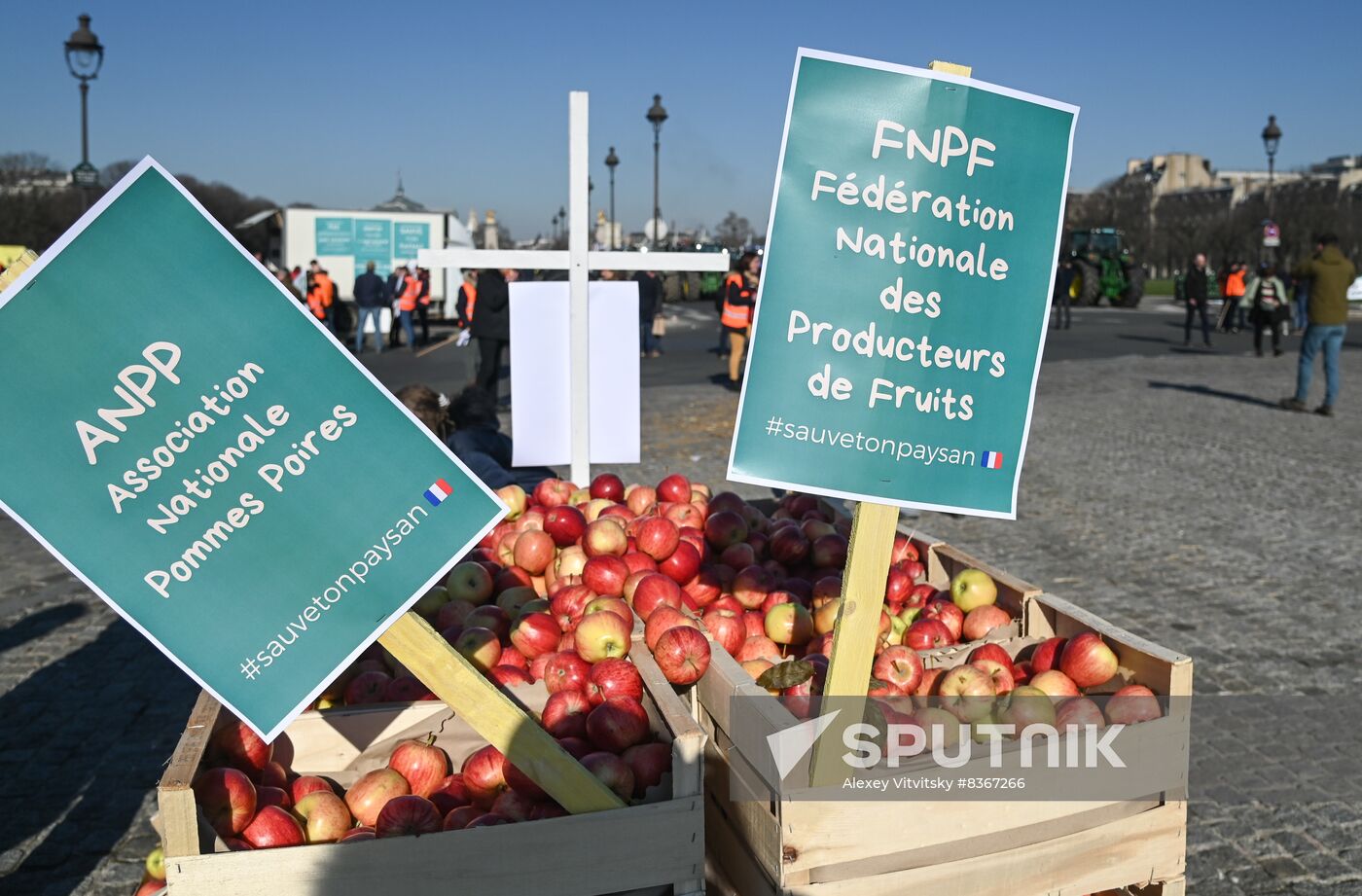 France Farmers Protest