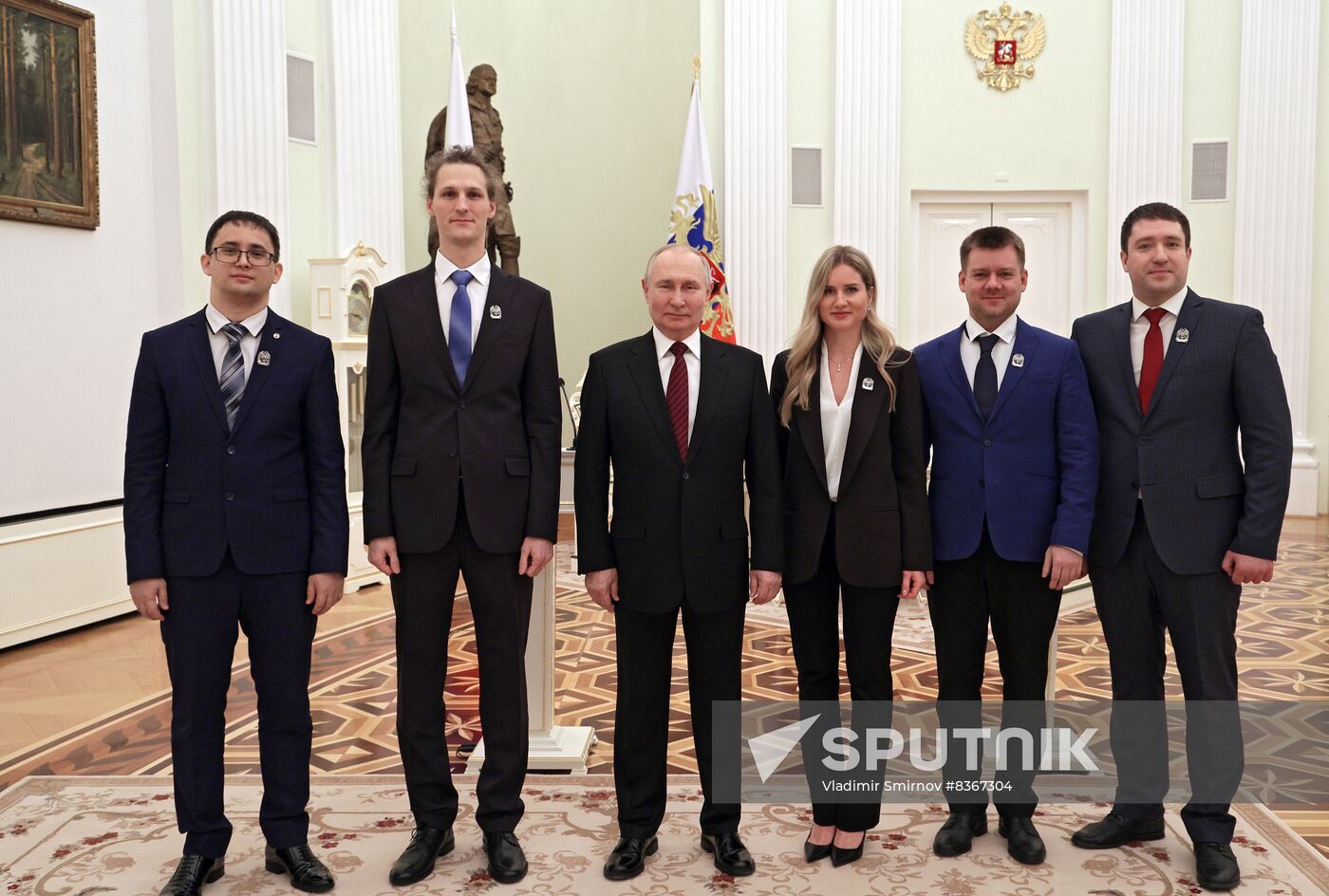 Russia Putin Young Scientists Prizes