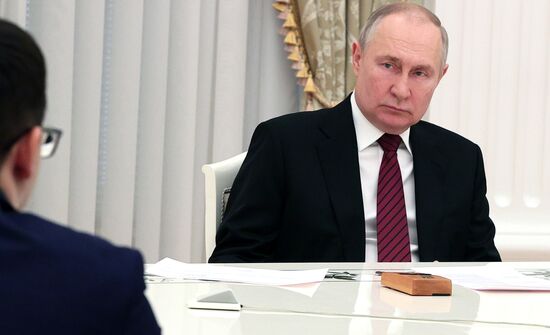 Russia Putin Young Scientists Prizes